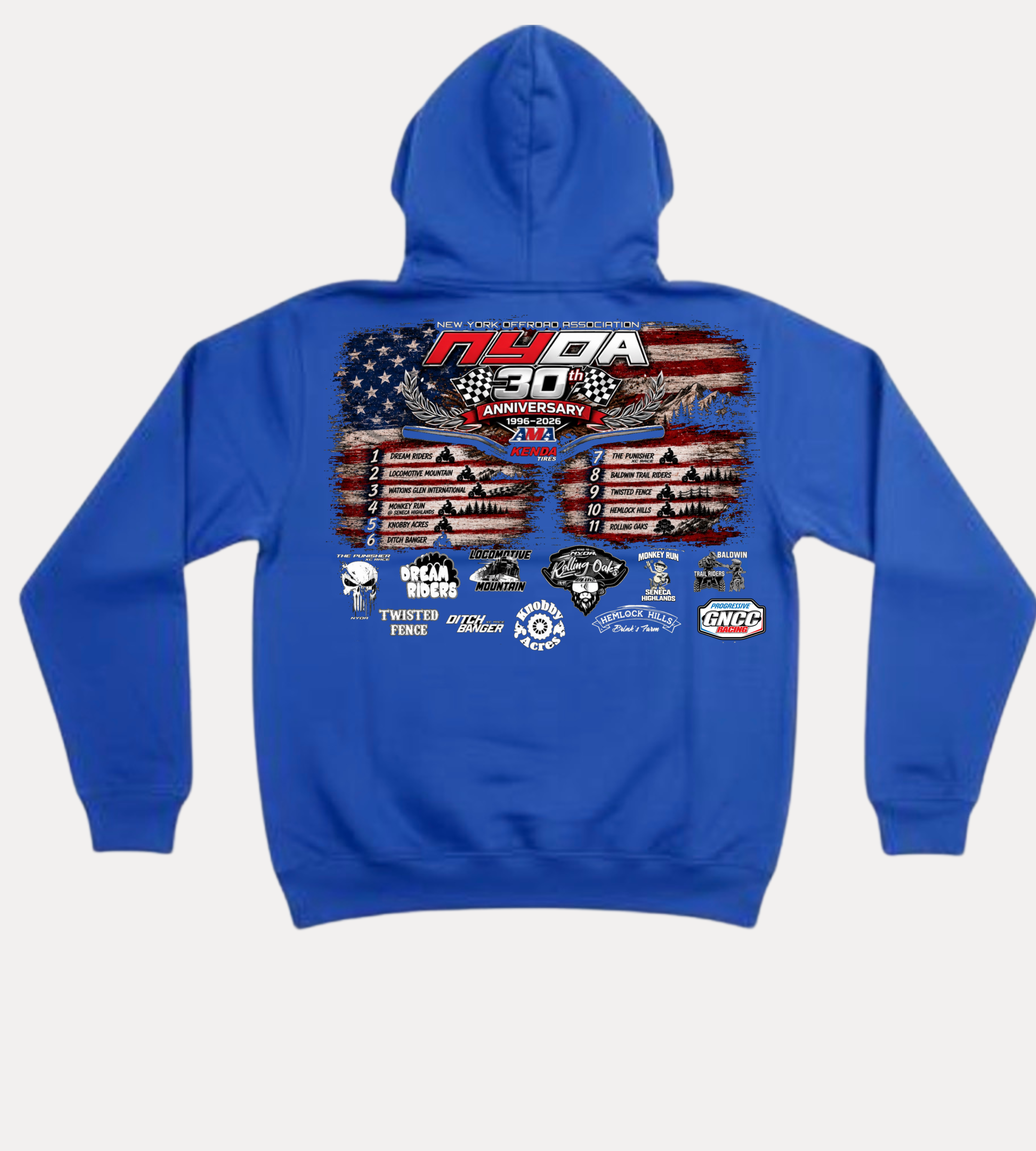 nyoa 30th Anniversary ( New York Off Road Association) Apparel Store