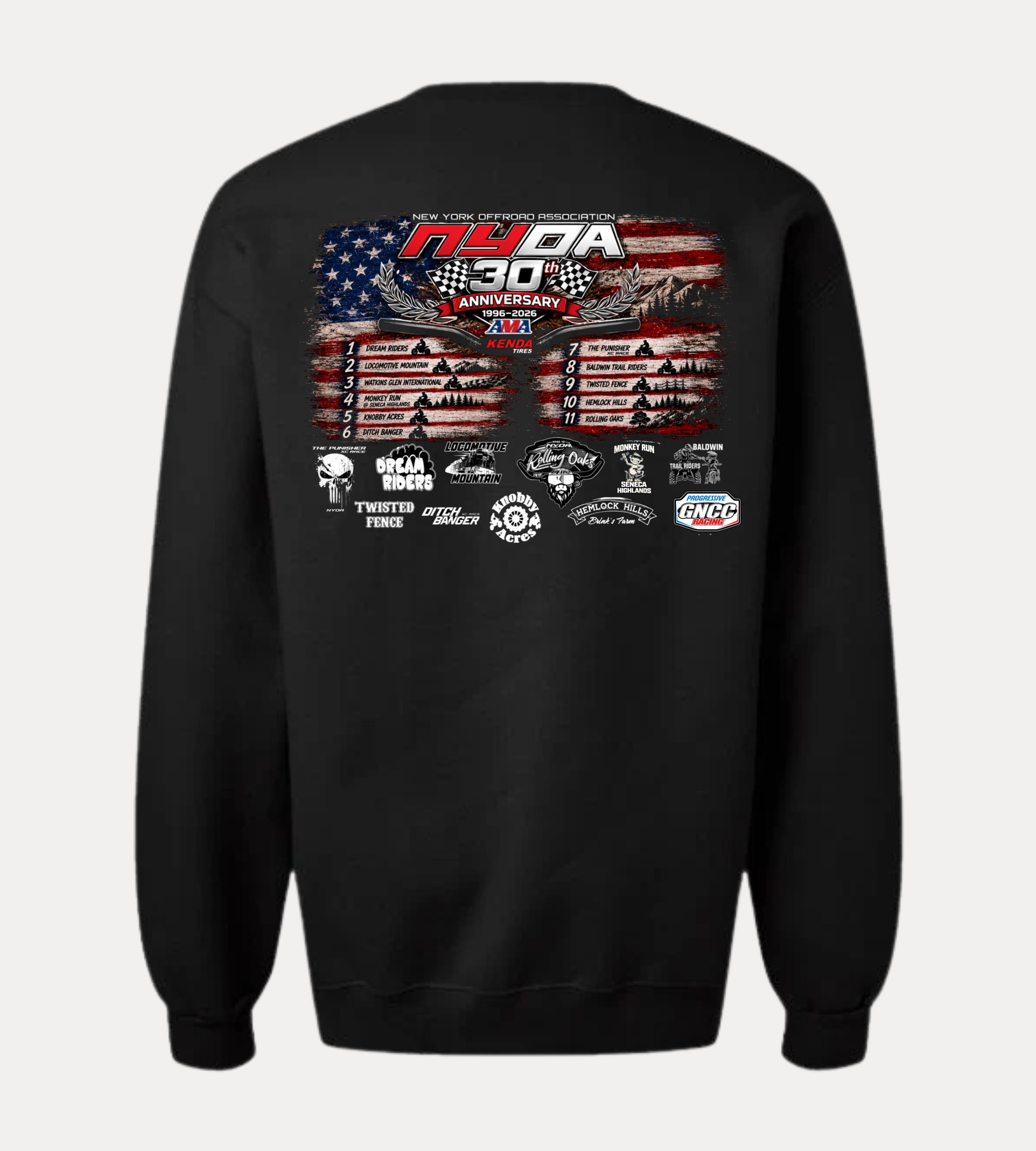 nyoa 30th Anniversary ( New York Off Road Association) Apparel Store