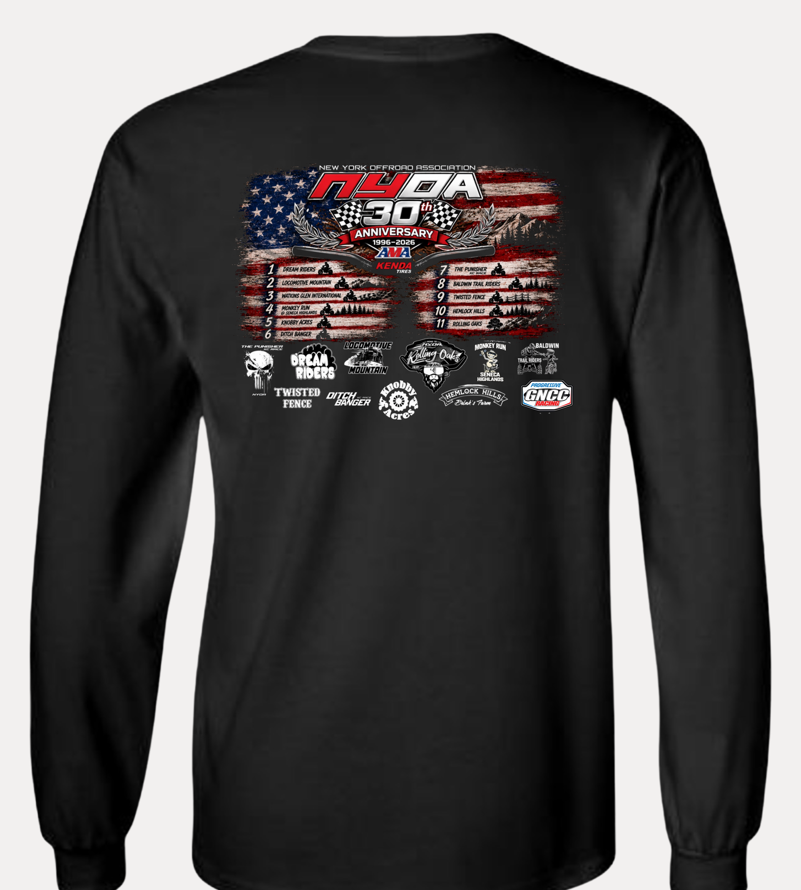 nyoa 30th Anniversary ( New York Off Road Association) Apparel Store