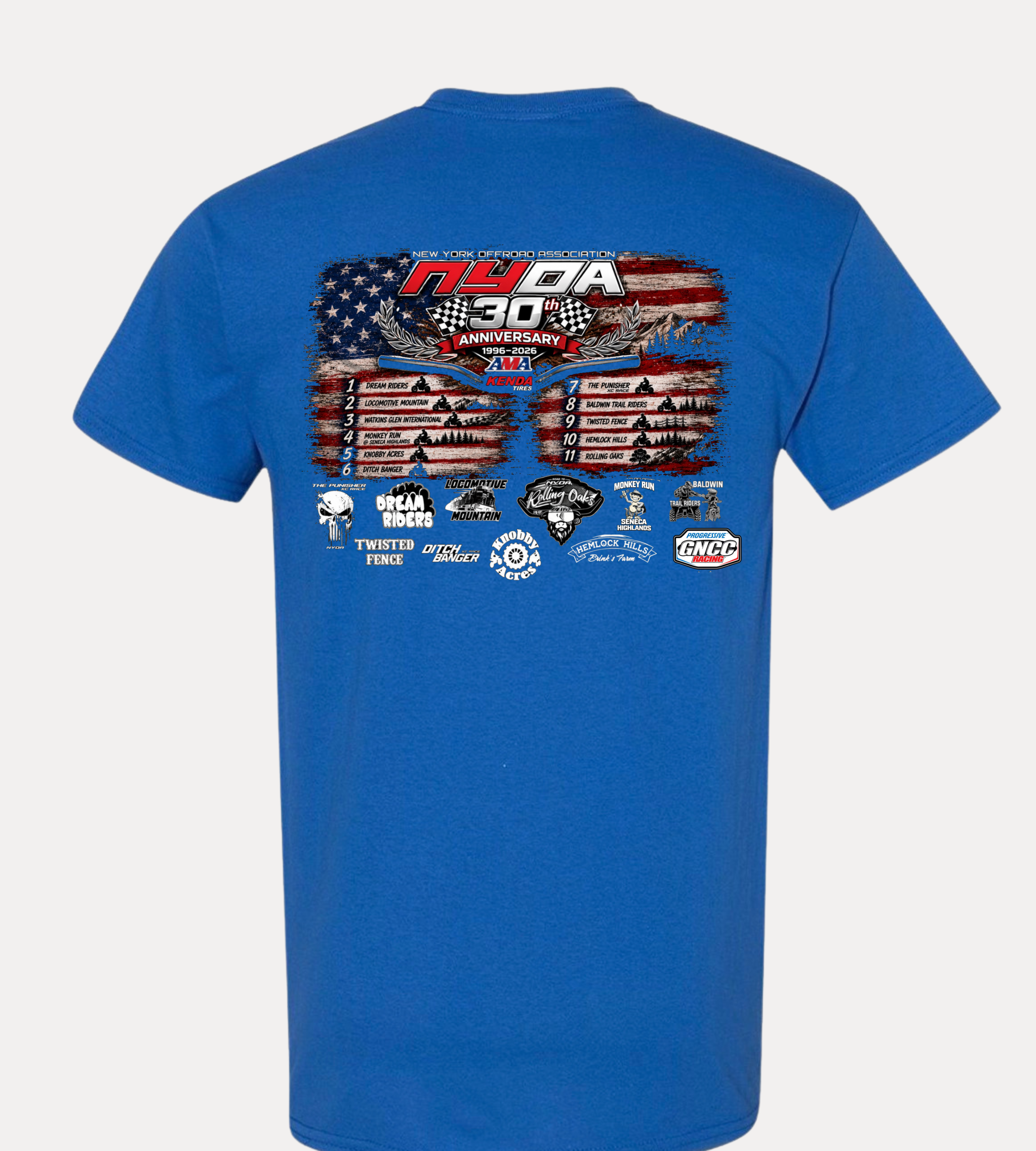 nyoa 30th Anniversary ( New York Off Road Association) Apparel Store