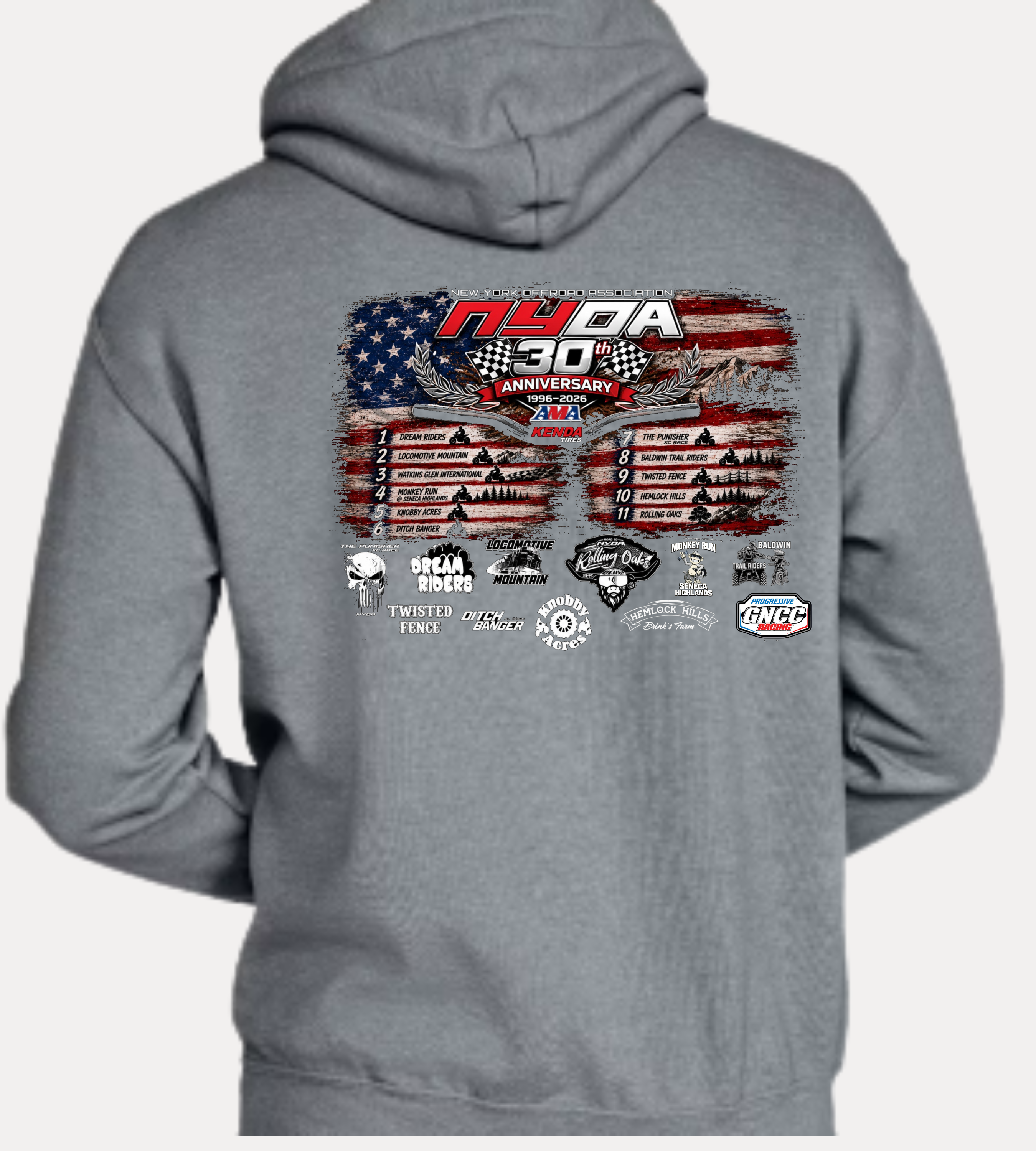 nyoa 30th Anniversary ( New York Off Road Association) Apparel Store