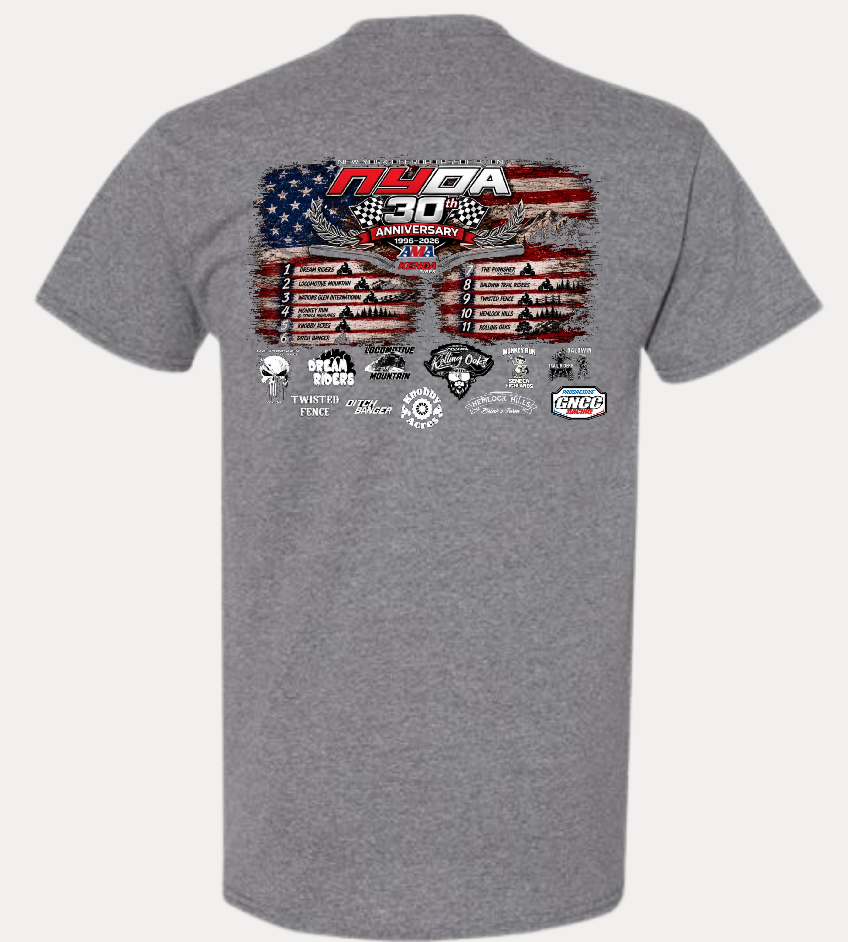 nyoa 30th Anniversary ( New York Off Road Association) Apparel Store