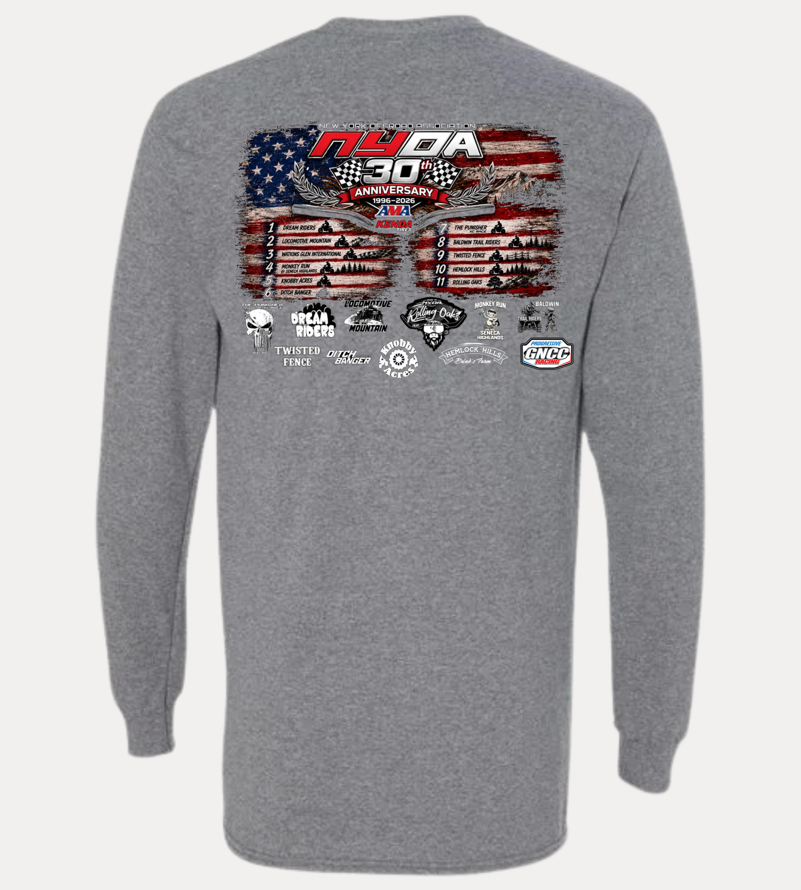 nyoa 30th Anniversary ( New York Off Road Association) Apparel Store