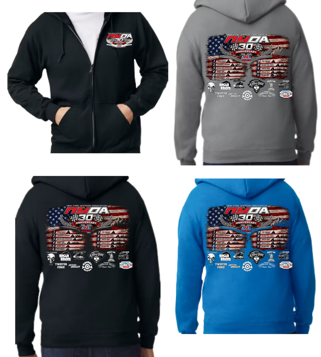 nyoa 30th Anniversary ( New York Off Road Association) Apparel Store