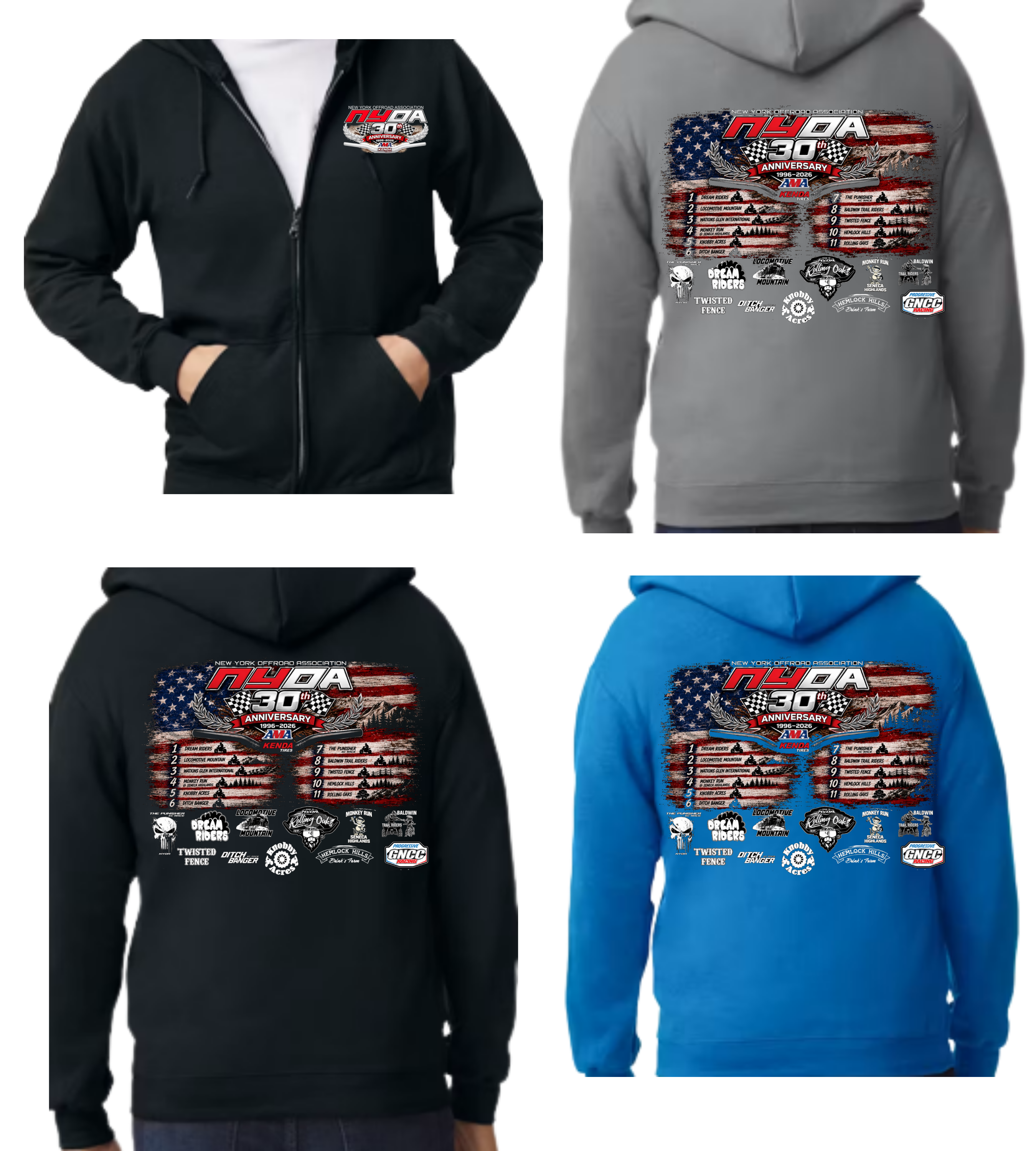 nyoa 30th Anniversary ( New York Off Road Association) Apparel Store