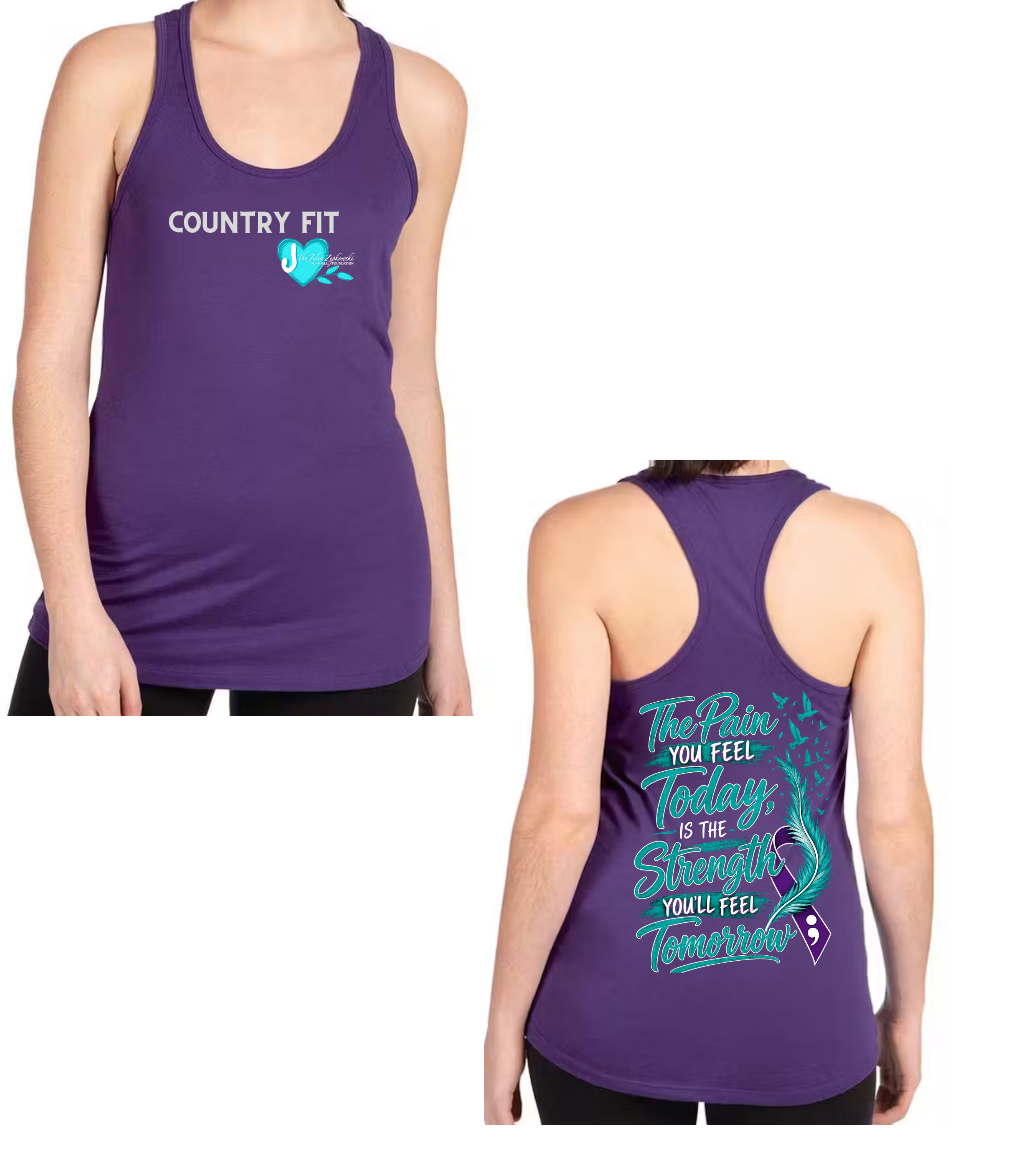 Country Fit Suicide Awareness Apparel
